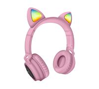TECHMADE FUNNY TM-M03-PK CUFFIE BLUETOOTH, Rosa
