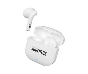 TECHMADE Juventus Auricolari Ufficiali senza filo - cuffie in ear con box di ricarica - compatibili con smartphone/tablet/pc (prodotto ufficiale)