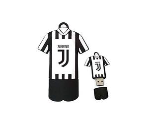 TECHMADE Juventus Chiavetta USB, Bianco/Nero 16gb