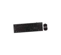 KIT TASTIERA E MOUSE TECHMADE USB BLACK