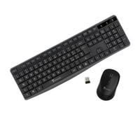 Techmade Kit Tastiera + Mouse Wireless TM-KM001 Black