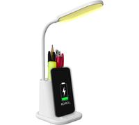 Techmade Lampada da Tavolo con Ricarica Wireless Smartphone