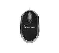 TECHMADE MINI MOUSE OTTICO USB 800 DPI NERO