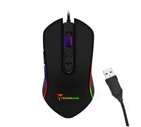 Techmade Mouse Gaming USB LED Light 2400DPI Nero TM-PG-64 Marca