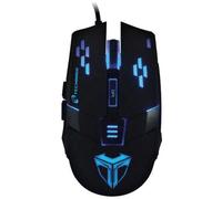 TECHMADE MOUSE OTTICO ILLUMINATO LED 2400 DPI GAMING 5 TASTI PC COMPUTER LAPTOP