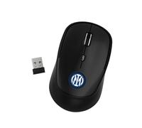 TECHMADE Mouse Wireless Inter| Design Ufficiale Squadra | Tecnologia Senza Fili | Sensore Ottico Preciso | Ergonomico e Silenzioso | Plug & Play (COMPATTO NERO)