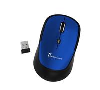 TECHMADE Mouse Wireless Mouse Senza Fili con Ricevitore USB - Design Ergonomico per PC, Notebook e Laptop - Ideale per Casa e Ufficio