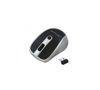 TECHMADE OPTICAL MOUSE WIRELESS 800 DPI a 1600 DPI BLACK/SILVER