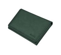 TECHMADE Portafoglio Etres Magnetico wallet Slim Compatibile con MagSafe per iPhone 16/15/14/13/12 Serie, Porta Carte in PU Blocco Rfid protezione, fino a 6 carte + contanti (VERDE SENZA TASCA)