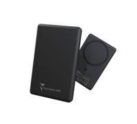 Techmade Powerbank 5000mAh Slim 7.9MM Wireless Magnetico Black