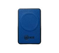TECHMADE Powerbank MagSafe 5000 mAh Inter - Compatibile Anche con Dispositivi Android - Ricarica Veloce, Ultra Sottile, Leggero - Cavo USB-C Incluso (AZZURRO 5000 mAh - pelle sintetica)