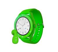 TECHMADE - Smartwatch con Chiamate Bluetooth | Auricolare Incluso | Cardiofrequenzimetro, SpO2 | Monitoraggio Sport e Sonno | Notifiche App | Funzione SOS | IP67 Resistente, Verde, UNICA-REGOLABILE