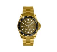 TECHMADE Smartwatch Niah Neptune, orologio digitale uomo - Cinturino in silicone nero Stile Sportivo, Display AMOLED, Monitoraggio Salute e Notifiche, chiamate, notifiche, funzione SOS, (ORO)