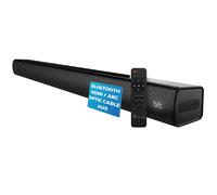 Techmade Soundbar 120W PM, Bassi Potenti, Audio 2.1 / Bluetooth HDMI ARC AUX