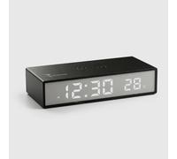 TECHMADE Sveglia Digitale con Ricarica Wireless, Sveglia con Allarme con Timer, Display LED Regolabile Luce notturna, Ricarica per iPhone, Samsung, Huawei e Altri (NUOVO MODELLO)
