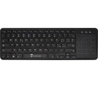 Techmade Tastiera Wireless TM-BK268T con Touchpad Black