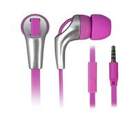 TECHMADE TM-IP002-PU auricolari In-Ear con microfono e tasto funzione colore VIOLA