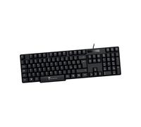 Techmade TM-KB828 Tastiera USB 104 Tasti QWERTY Layout Italiano PC Nera