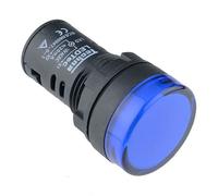 Techna Spia Pannello LED 22mm Blu 12V Indicatore Pilot