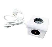 Technaxx 5004 Multipresa a cubo Bianco Schuko 1 pz.