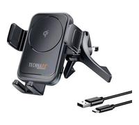 Technaxx 5259 Caricatore a induzione 2 A TX-322 Uscite Standard Qi Nero