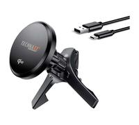 Technaxx 5260 Caricatore a induzione 15 W TX-323 Uscite Standard Qi Nero