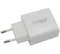 Technaxx Caricatore USB-C 20W con Power Delivery, Fast Charge per Smartphone e Tablet, Adattatore da Viaggio Compatto, Protezione Multipla Integrata, Affidabile ed Efficiente - TX-196
