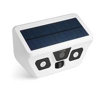 Technaxx Germania Videocamera di sicurezza solare Videocamera di sorveglianza per esterni Ricaricabile batteria 1080p PIR Motion Detection Videocamera di sorveglianza LED ad alta potenza Luce TX-156