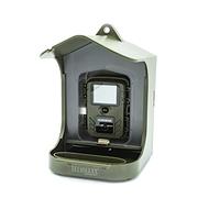 Technaxx Mangiatoia per uccelli con videocamera integrata, scatola da per cibo e bagno per l'acqua - Kit di installazione versatile - Full HD videocamera per il monitoraggio degli uccelli TX-165