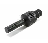 Technaxx Microfono Karaoke Bluetooth con TWS per Cantare in Duetto Nero, BT-X35
