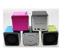 Technaxx Mini Musicman SoundStation Silver - Mini Storker / Stazione audio portatile con lettore MP3 in costruzione - Silver