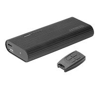 Technaxx Power Bank 6000mAh con Fotocamera FullHD Supporto per Scheda Micro-SD IR Funzione di Visione Notturna Telecomando Caricatore Portatile TX-92