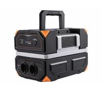 Technaxx Powerstation da 600W TX-202 con 2 Prese da 230V, 6 USB, 2 DC 12 V, 1 Presa accendisigari CC, Onda sinusoidale Pura, Batteria di 504 Wh per attività all'aperto, in Viaggio e in Campeggio