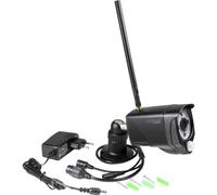 Technaxx Telecamera di sicurezza WiFi da esterno Full HD TX-145 | Full HD 1080p, sensore PIR 120°, visione notturna con LED a infrarossi, resistente alle intemperie IP66, WiFi 2,4 GHz