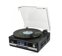 Technaxx TX-22+ Lettore di dischi a cinghia Nero Semiautomatico - Nouvo