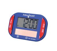 Technaxx TX-337 Disco orario elettronico Solare - Timer Automatico da parcheggio per Auto con sensore di Movimento, Doppio Display e Ricarica Solare - Accessorio Smart per Veicoli