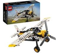 lego technic - aereo bush - lego 42198 veicolo con elica rotante, ali regolabili,motore a pistoni anni 8+ 333pz
