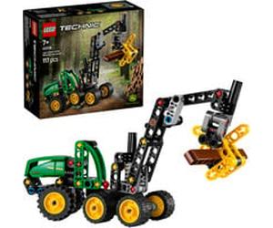 Technic John Deere 1470H Mietitrice a ruote, Giochi di costruzione Veicolo Giocattolo da Cantiere, Braccio Rotante e Pinza, Regalo 7+, Set da costruzione, 7 anno/i, Plastica, 117 pz, 188 g