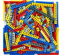 Technic Parts Liftarm Thin Liftarm Frame 500G Building Blocks Pieces, STEM EV3 MOC Technic Pack Connector Bulk Lots (colore casuale)