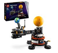 Technic Pianeta Terra e Luna in Orbita Giochi Spaziali per Bambini e Bambine da