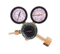 TECHNIC Riduttore di pressione dell'aria per regolatore di azoto adatto alla saldatura Mig Mag Tig 2 manometri Valvola di sicurezza Portata massima 30 m3/h Pressione di ingresso 150 bar