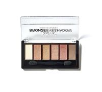 Technic tavolozza di ombretto 6 colori bronzo con applicatore Double-Ended