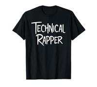 Technical Rapper Rap Bars Hip Hop MC Writer Rapping Costume Maglietta
