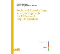 Technical translations: a corpus approach for Italian and English speakers