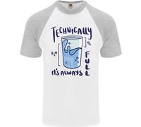 Technically The Glass Is Always Full Scienza Smanettone DA UOMO S/S T-Shirt