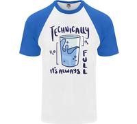 Technically The Glass Is Always Full Scienza Smanettone DA UOMO S/S T-Shirt