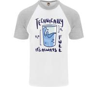 Technically The Glass Is Always Full Scienza Smanettone DA UOMO S/S T-Shirt