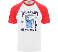 Technically The Glass Is Always Full Scienza Smanettone DA UOMO S/S T-Shirt