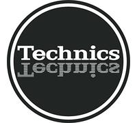Slipmats Technics Mirror 1 Bianco Per Nero Sfondo 1 Paio 60647