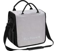 TECHNICS BACKBAG argento+bianco bag borsa zaino con tracolla x dj dischi vinili